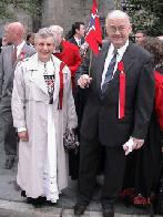 Bestemor And Bestefar In The Morning Parade 07.00...
