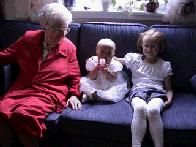 Aunt Liv Taking Care Of The Children..